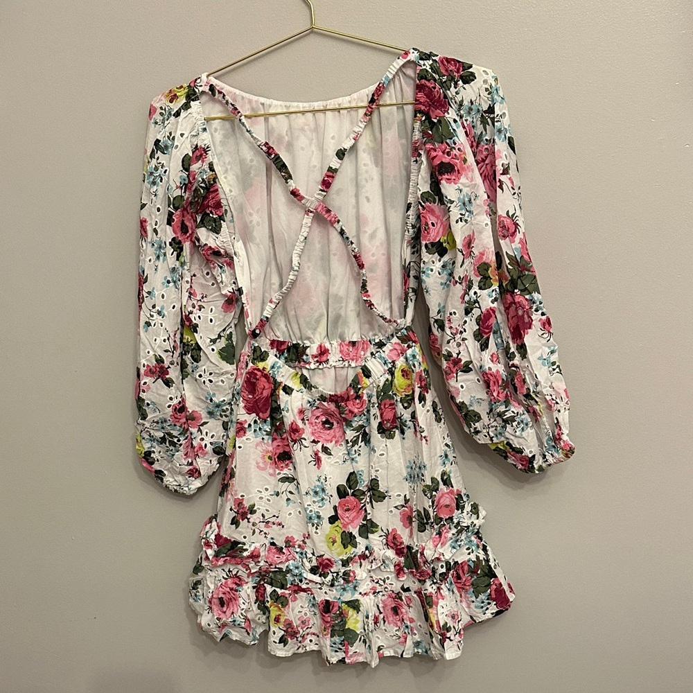 ASOS Design long sleeve Floral Dress